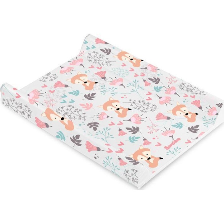 Подложка за повиване с подсилване, Sensillo, канава/пяна, 0-12 месеца, многоцветна