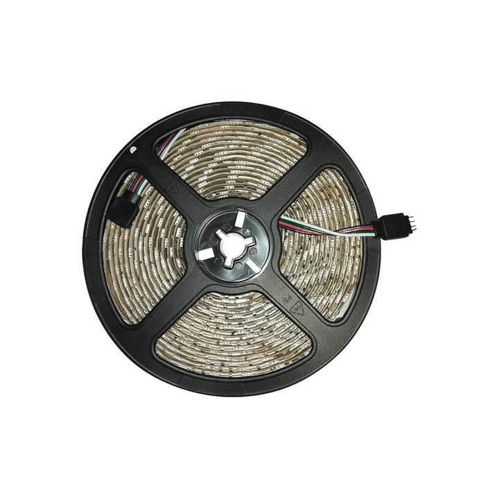 Banda de lumina LED, Abilite, plastic, RGB, 5m