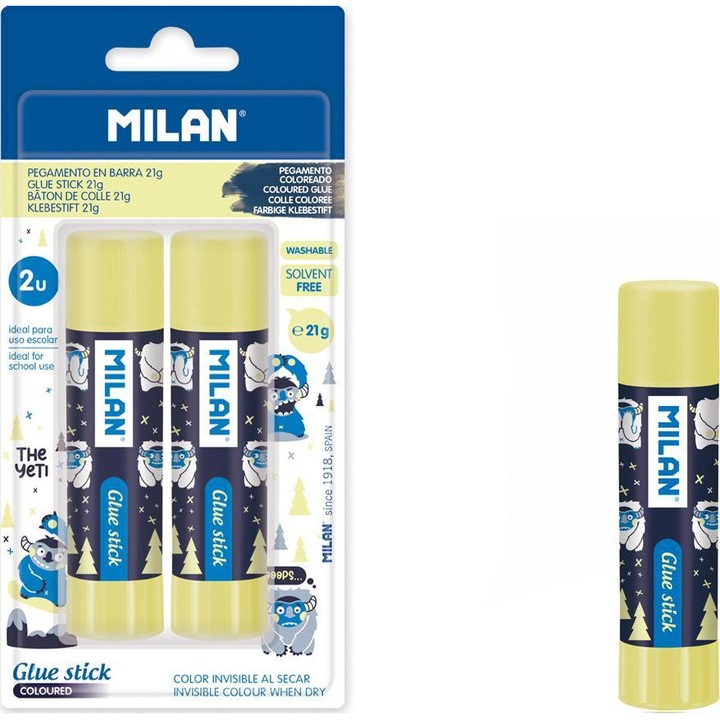 Set 2 batoane lipici, Milan, 21g