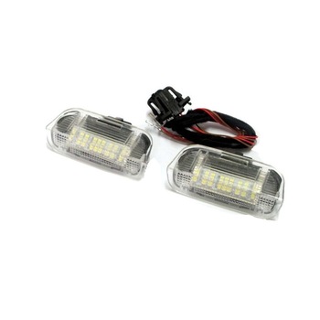 Lampi cu LED Portiera Fata VW Volkswagen, SEAT, SKODA Alb Lampi cu LED Portiera Fata VW Volkswagen, SEAT, SKODA Alb