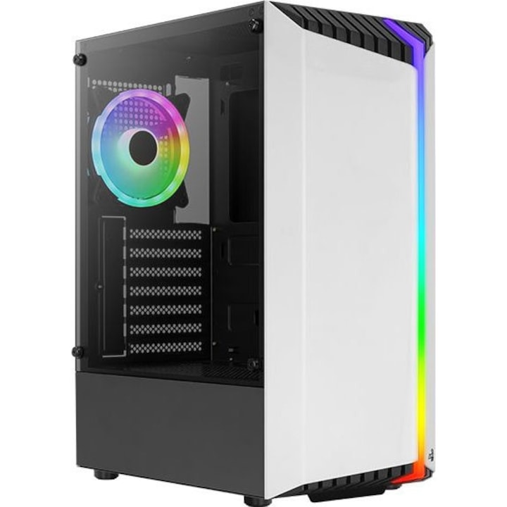 Корпус на предния панел, Aerocool, 36 LED режима на осветление, Бял