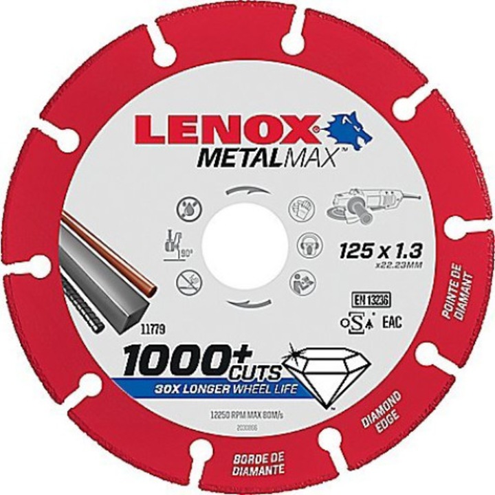 Disc taiere, Lenox, Metal, Multicolor