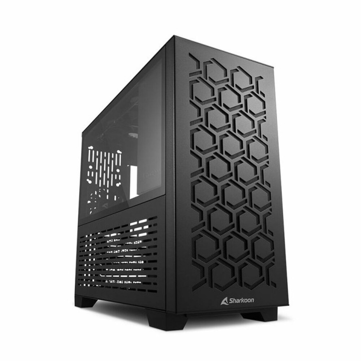 Carcasa PC, Sharkoon MS-Y1000 Semi ATX Tower, Negru