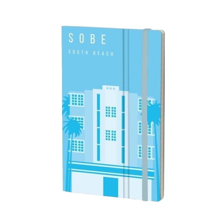 Notebook, Stifflex, 210 x 130/192K, Albastru