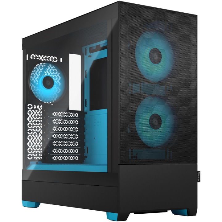 Компютърна кутия Fractal Design Pop Air RGB, Син/черен, Middle Tower