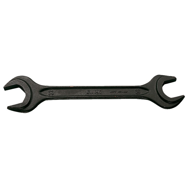 Cheie cu cap deschis, Bahco, 55x60 mm, Negru