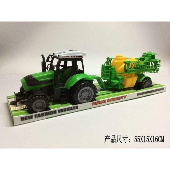 Tractor, MAKSIK, Verde/Galben