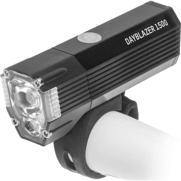 Lanterna LED pentru bicicleta, Dayblazer, Blackburn, 1500 lumeni, 140 g, Negru