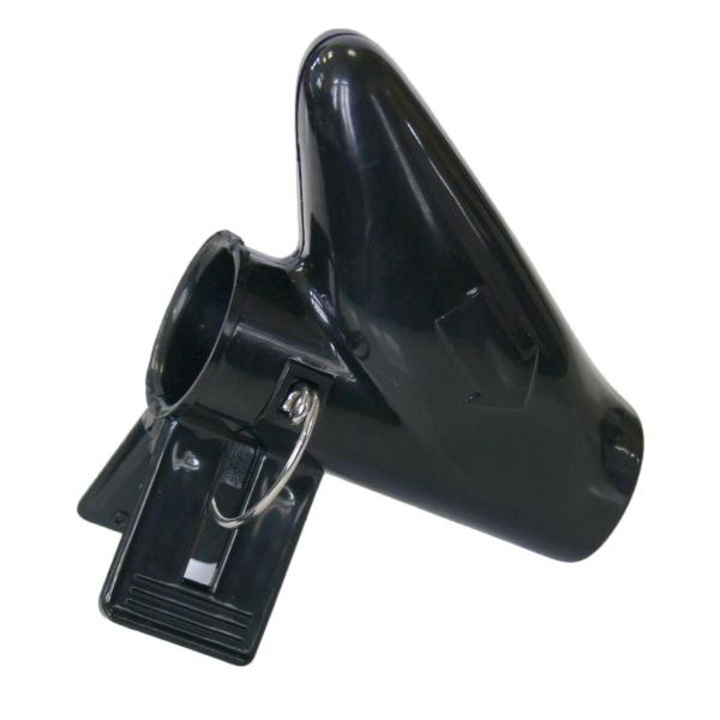 Kábelkötő, logó, fekete