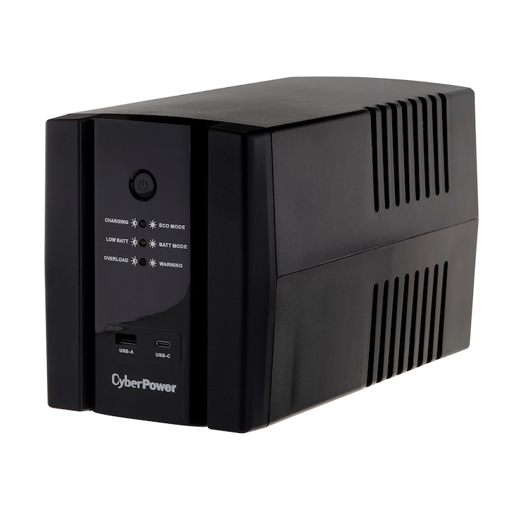 Turn linie interactiv, CYBERPOWER, UT2200EG-FR, 2200VA/1320W, Negru