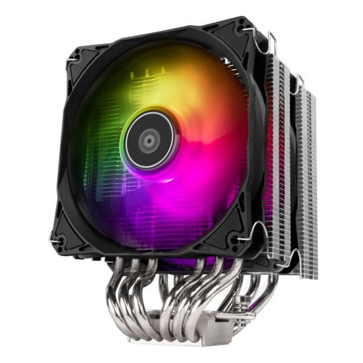 Silverstone Hydrogon D120 ARGB univerzális CPU hűtő (SST-HYD120-ARGB-V2) (SST-HYD120-ARGB-V2)