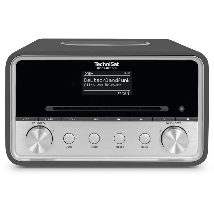 Радио, TechniSat, DigitRadio 586, OLED, антрацит/сребрист