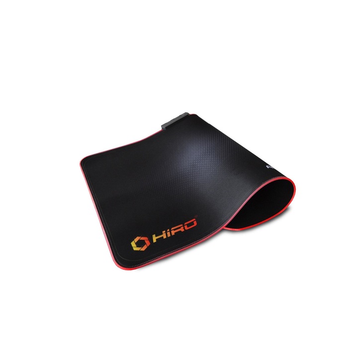 Mouse pad, Hiro, 520x 350x 3 mm, Negru