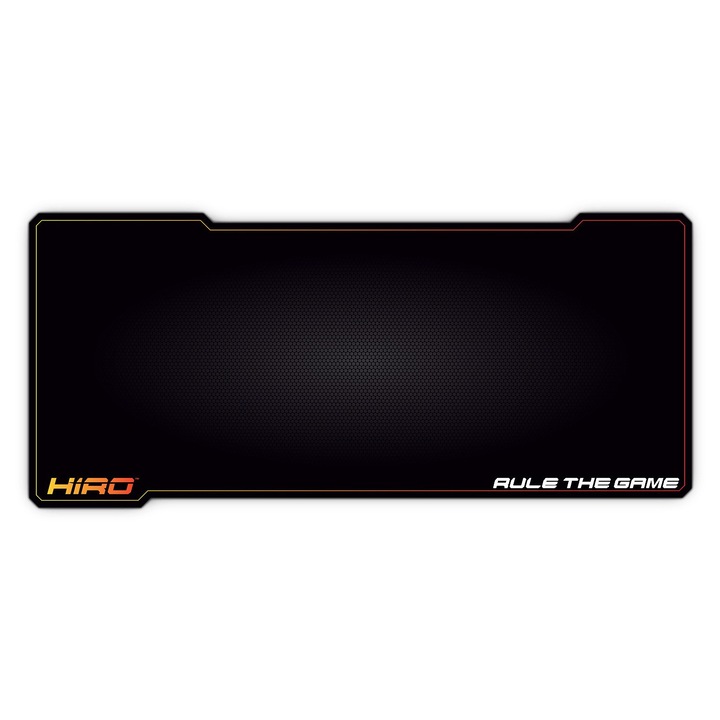 Mouse Pad, Hiro, Gaming, Negru