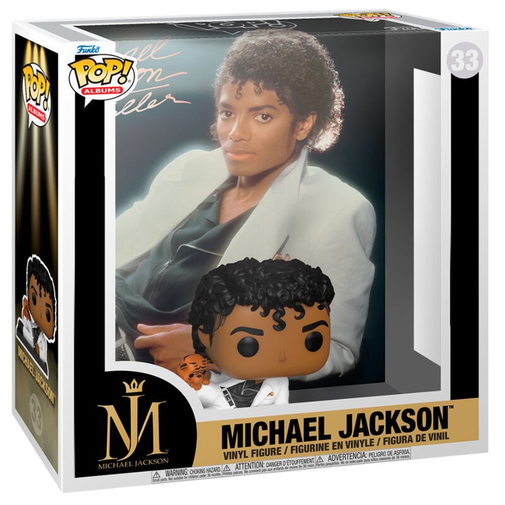 Figurina POP! Albums 33 - Michael Jackson, Funko, Vinil, 3 ani+