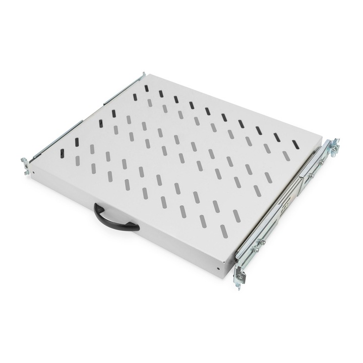 Raft extras pentru Dulap Rack Digitus DN-19 TRAY-2 - 600, Digitus, 25 kg, 19", Gri