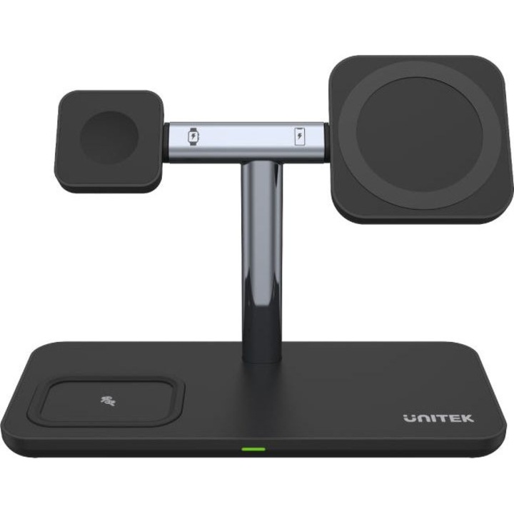 Unitek mágneses töltő, 15W, fekete