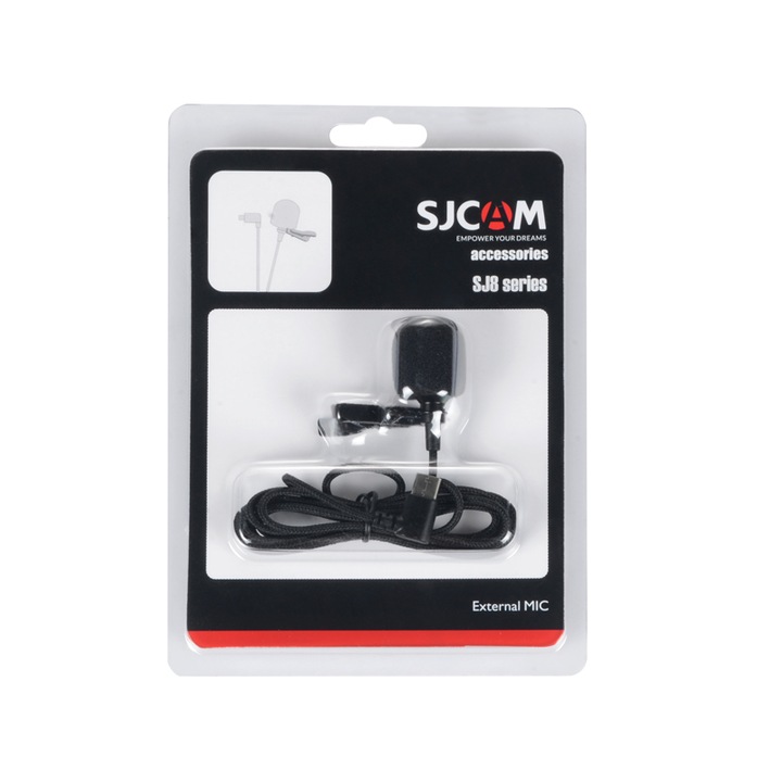 SJCAM SJ8 külső mikrofon - SJCAM SJ8 Plus és SJCAM SJ8 Pro sportkamerához