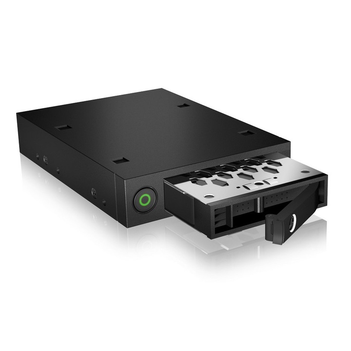 Rack Hard-disk, ICY BOX, 1x2.5", Negru