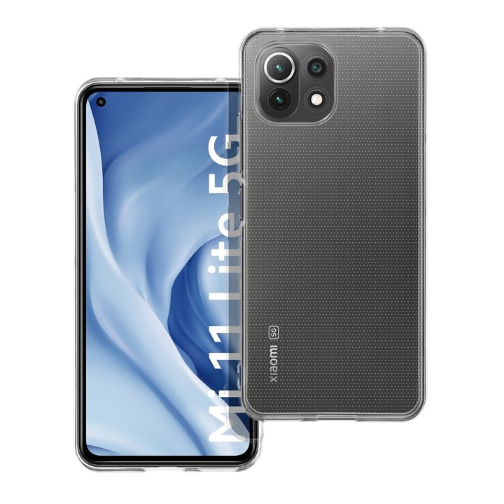 Xiaomi Mi 11 Lite 5G / Mi 11 Lite LTE 4G / Mi 11 Lite NE tok, TPU, átlátszó