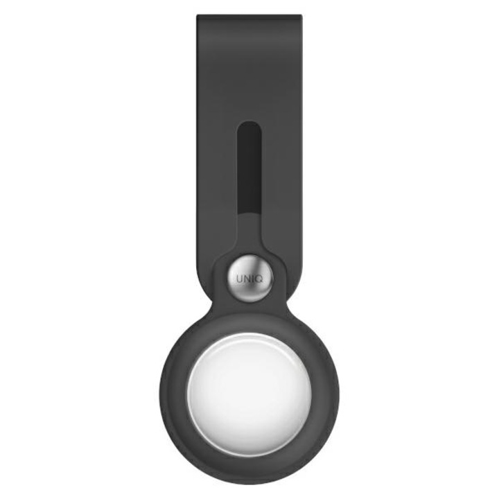 UNIQ Vencer Silicon AirTag borítás, sötétszürke