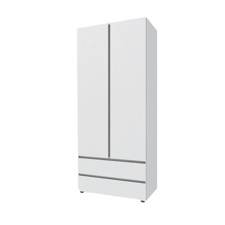 Dulap Light 2 usi ShL 2, Everest, Nymphaea Alba, 90см x 52см x 208см