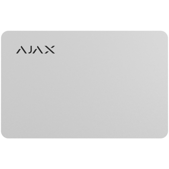 Комплект 3 безконтактни карти, Ajax Systems, бял