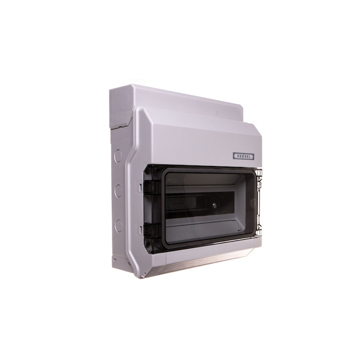 Модулно ел. табло, Hensel, 1x12, Приложно, IP54, KV 1512 6100224, Сив