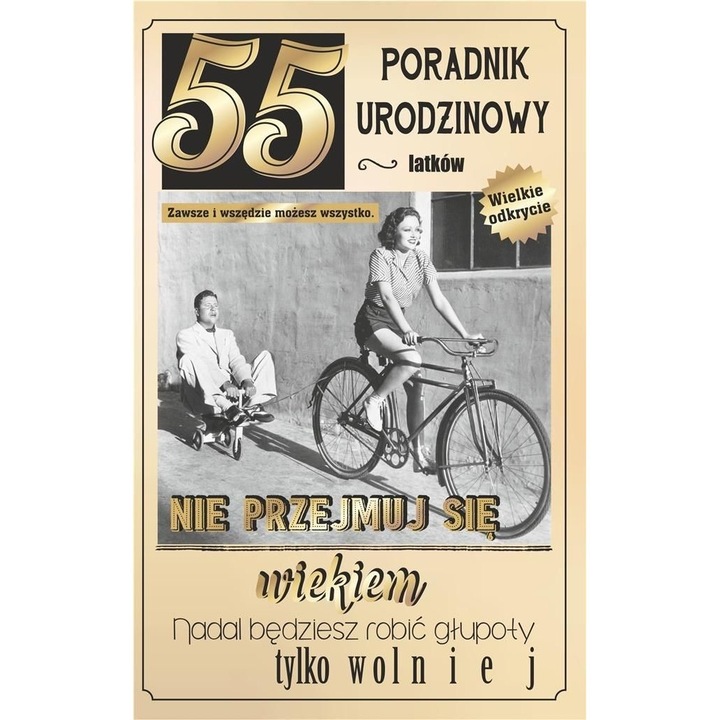 Felicitare AB Card, Urodziny "Nie przejmuj sie wiekiem...", pentru aniversari, 1 bucata