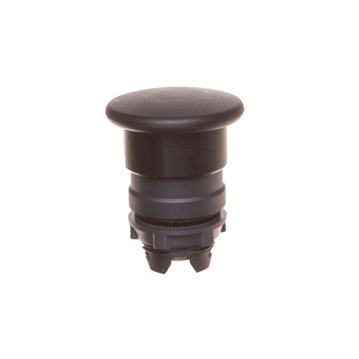 Buton ciuperca cu actionare, Schneider Electric, Plastic, 40 mm, Negru