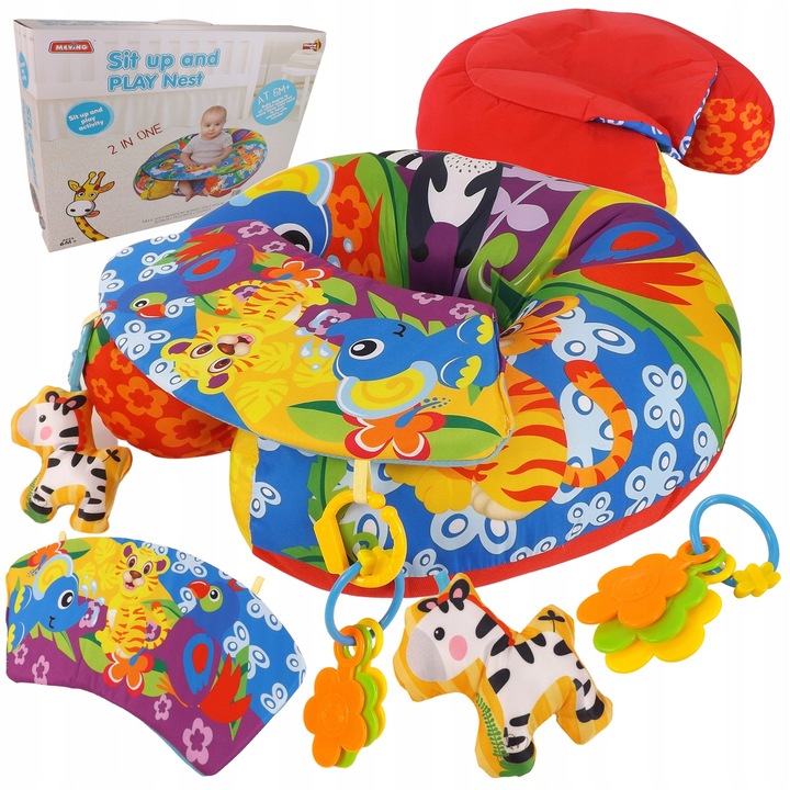 Детска възглавница, Luxma, Velcro, Multicolor