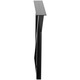 Picior de masa, 800Kg, metal, reglabil, triunghi, de sine statator, 2buc, 71x61cm, negru