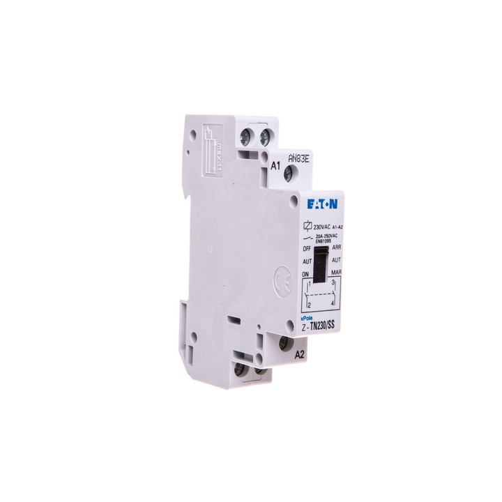 Releu de instalare, 20A, 2Z, 230V, AC Z-TN230/SS