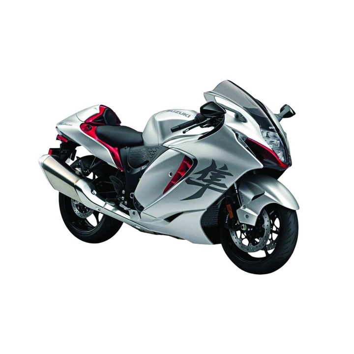 Модел мотоциклет Suzuki Hayabusa 2022, Maisto, Метал, 1:12, Многоцветен