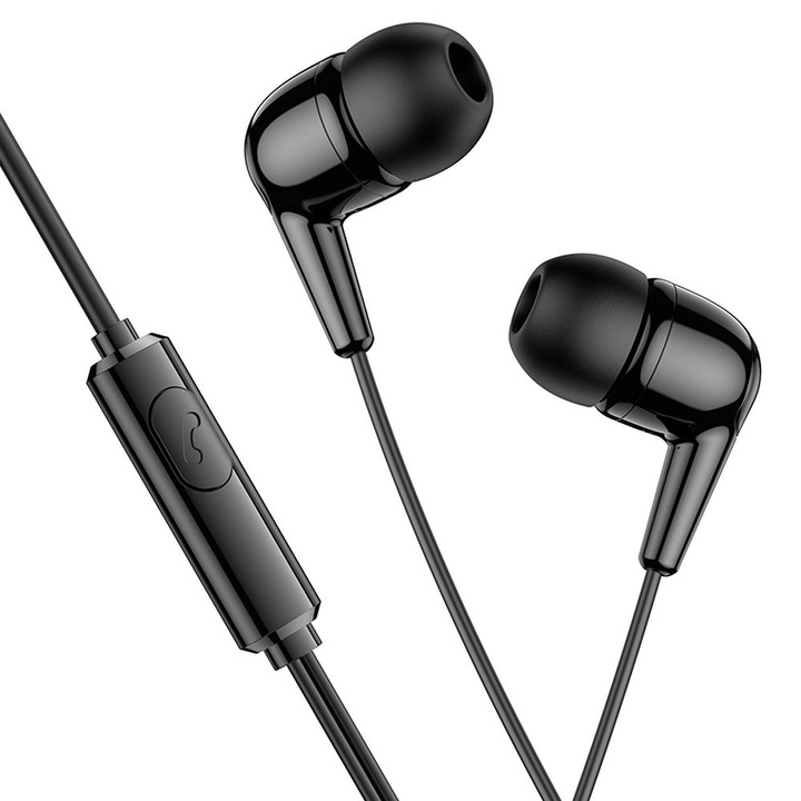 Слушалки HOCO M97 with Jack 3.5mm, с микрофон, черни