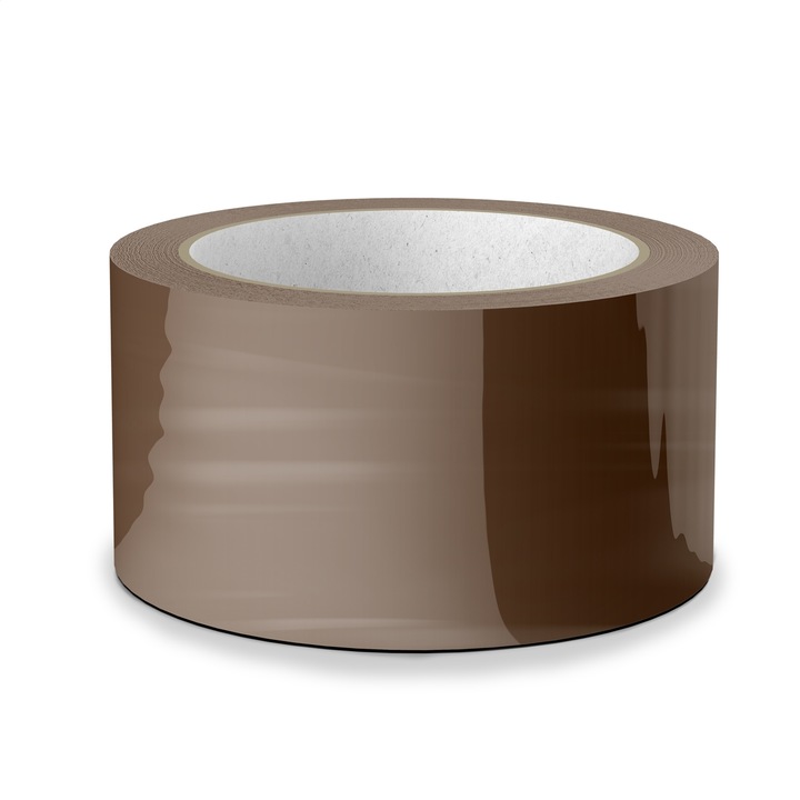 Banda adeziva, Platinet, 0.048X60m, Maro