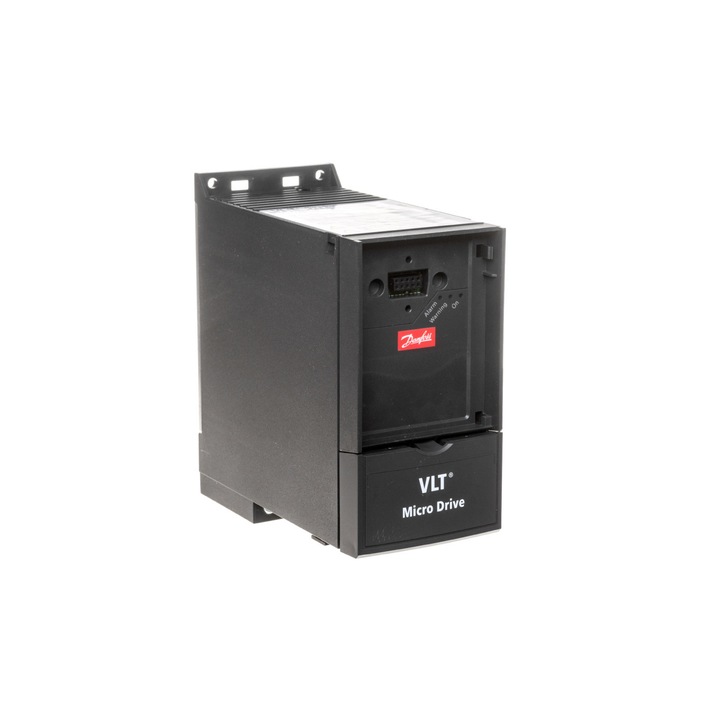Invertor, Danfoss, VLT Micro Drive, 1x200/240V, 2.2A, 0.37kW, Negru