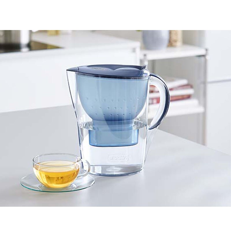 Кана за филтрирана вода, Brita Marella, 3.4 L, Синя - eMAG.bg