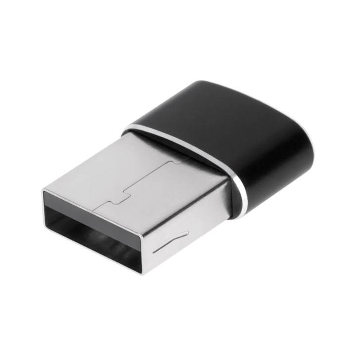 USB/USB-C adapter, Vega, fekete