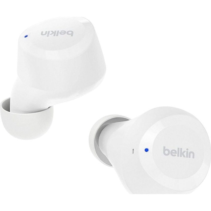 Belkin SoundForm Bolt Vezeték nélküli fülhallgató, Bluetooth, fehér