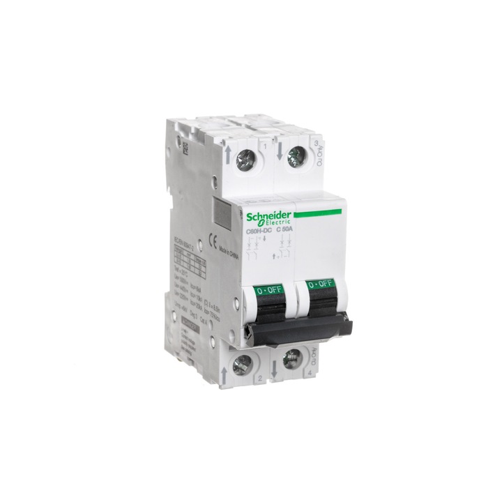 Intrerupator, Schneider Electric, 50A DC, Alb