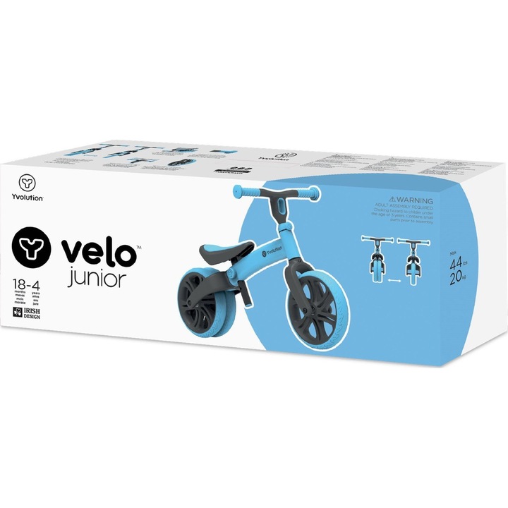 Y Velo: Junior futóbicikli - Kék