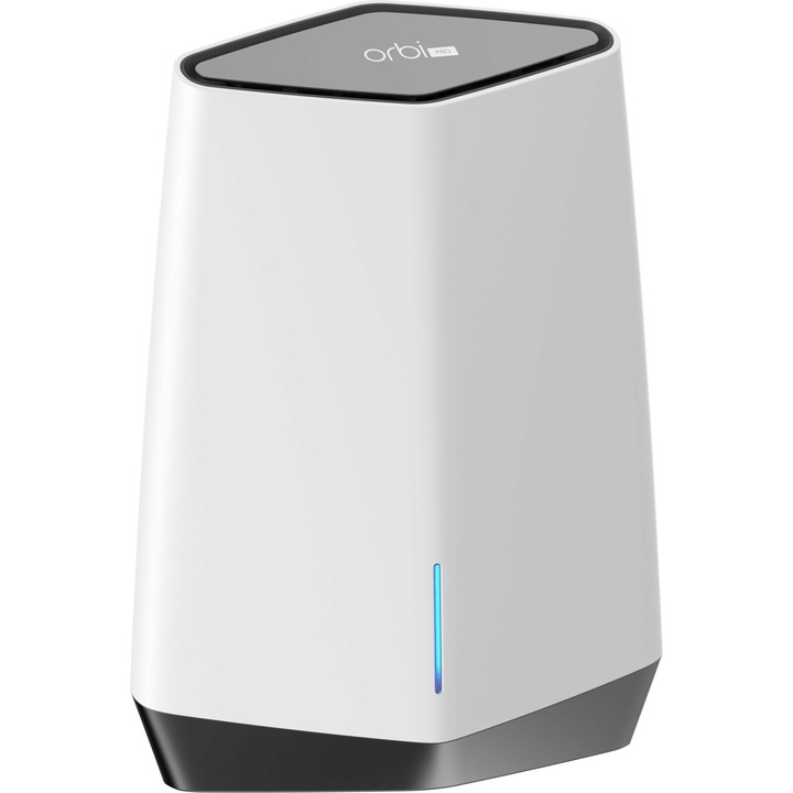 NETGEAR Orbi Pro WiFi 6 Tri-band Mesh System Router (SXR80) Háromsávos (2,4 GHz / 5 GHz / 5 GHz) Wi-Fi 6 (802.11ax) Szürke, Fehér 4 Belső (SXR80-100EUS)