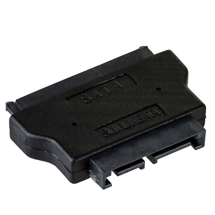 Akyga AK-CA-53 SATA data/power/SATA slim Adapter Fekete, Speciális átalakító