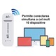 Router Wireless pentru cartela SIM, Modem USB, Alb Mat, Portabil, Conexiune Multipla, 150 MB