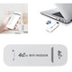 Router Wireless pentru cartela SIM, Modem USB, Alb Mat, Portabil, Conexiune Multipla, 150 MB