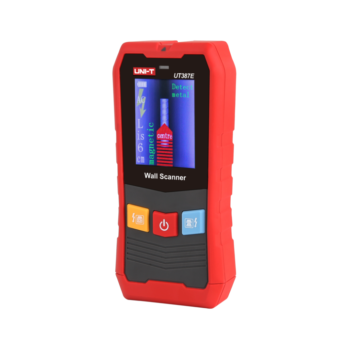 Detector de metale, Uni-T, PVC, 100 mm, Multicolor