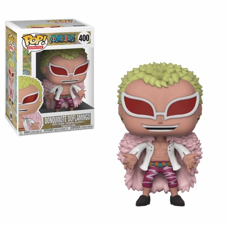 Figurina de colectie Funko POP! Animation One Piece Donquixote Doflamingo #400, vinyl, in cutie cadou