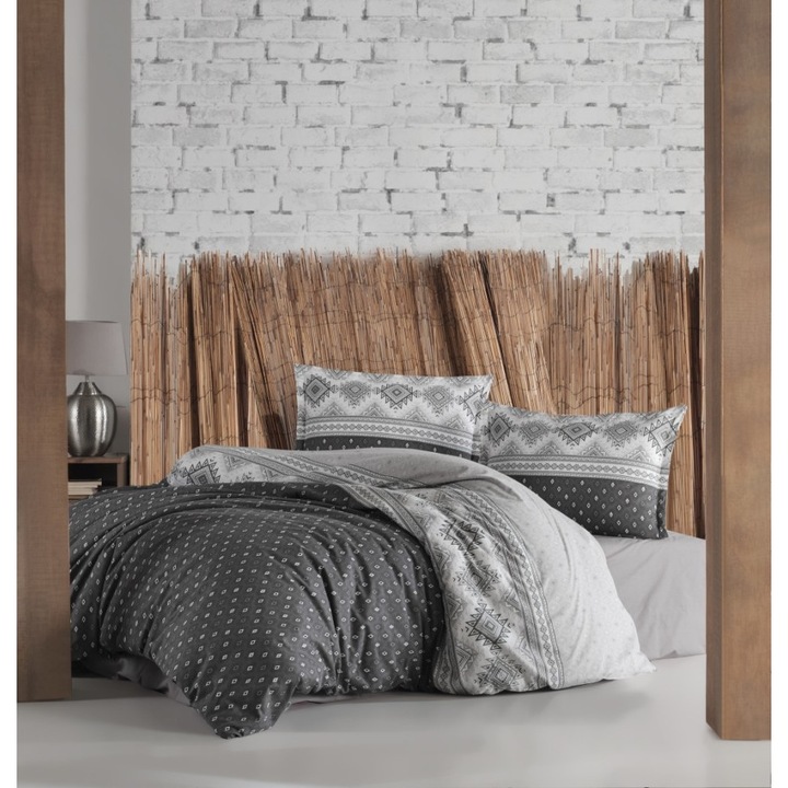 Dupla ágynemű, 100% erősített pamut, 4 db, 240 x 260 cm, Ralex Pucioasa, Astera