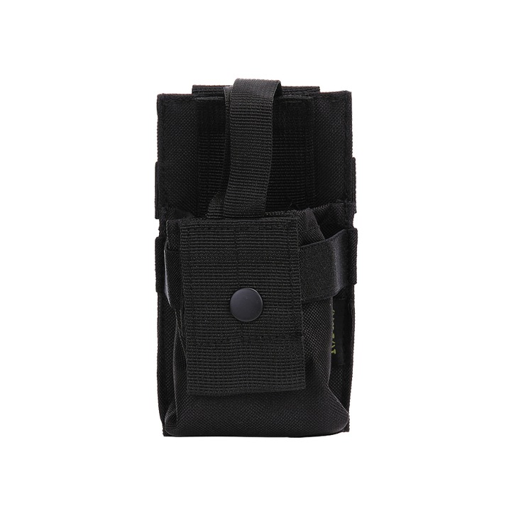 Port tip pouch pentru radio negru 9 x 16 x 7 cm